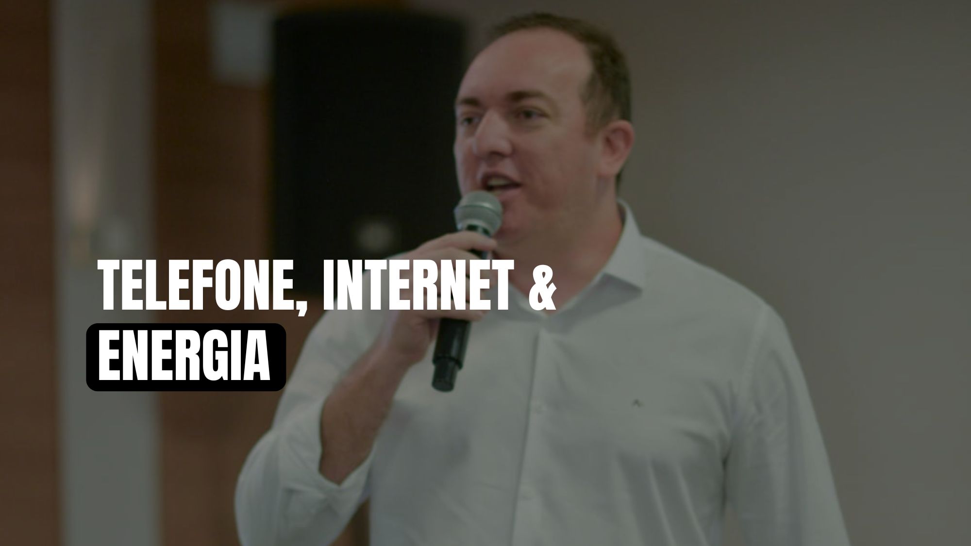 Rafael falando sobre energia